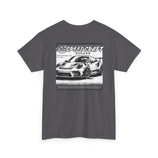 Porsche GT3 Inspired Racing T-Shirt | Life's Short. Drive Fast.