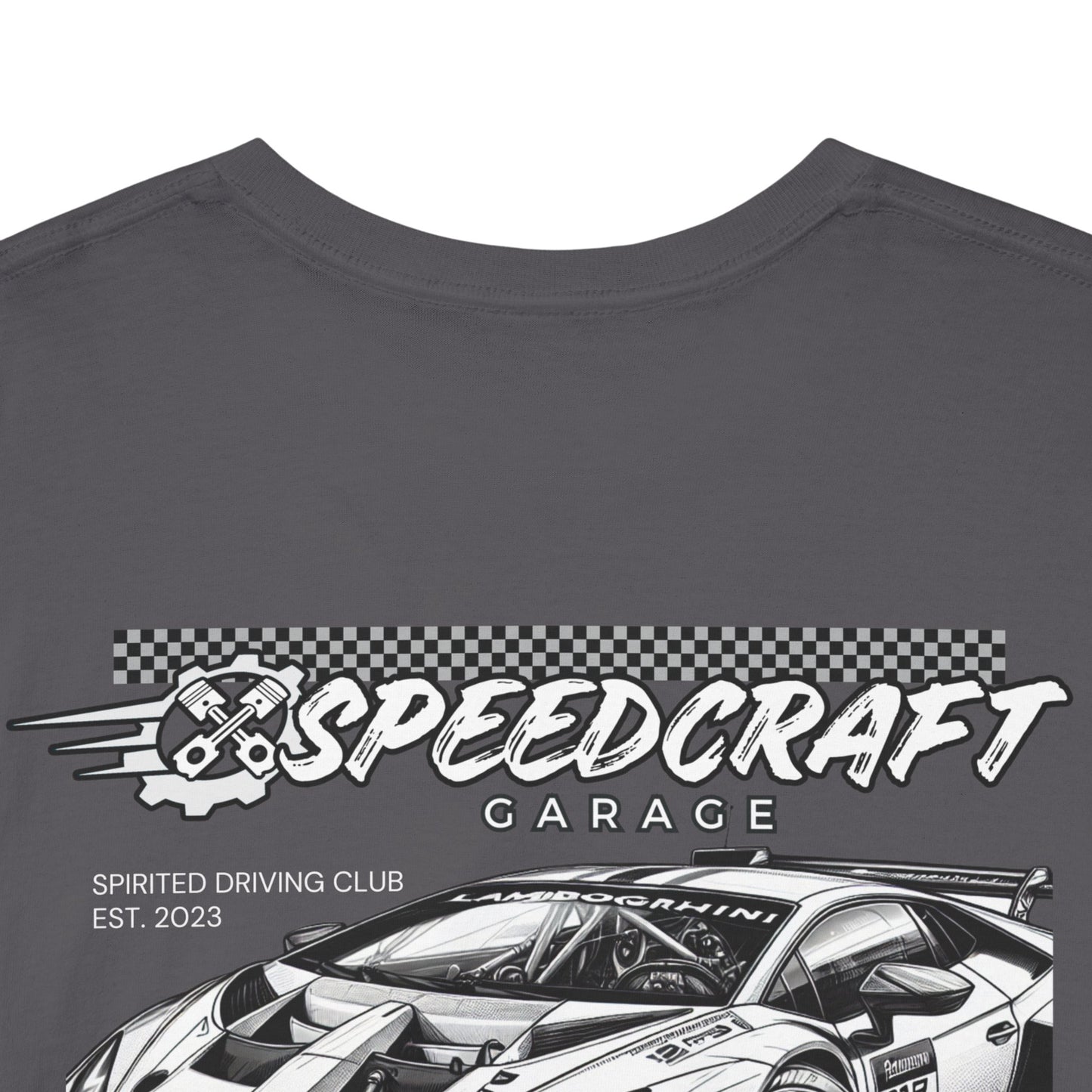 Huracan Racing T-Shirt | Life's Short. Drive Fast.