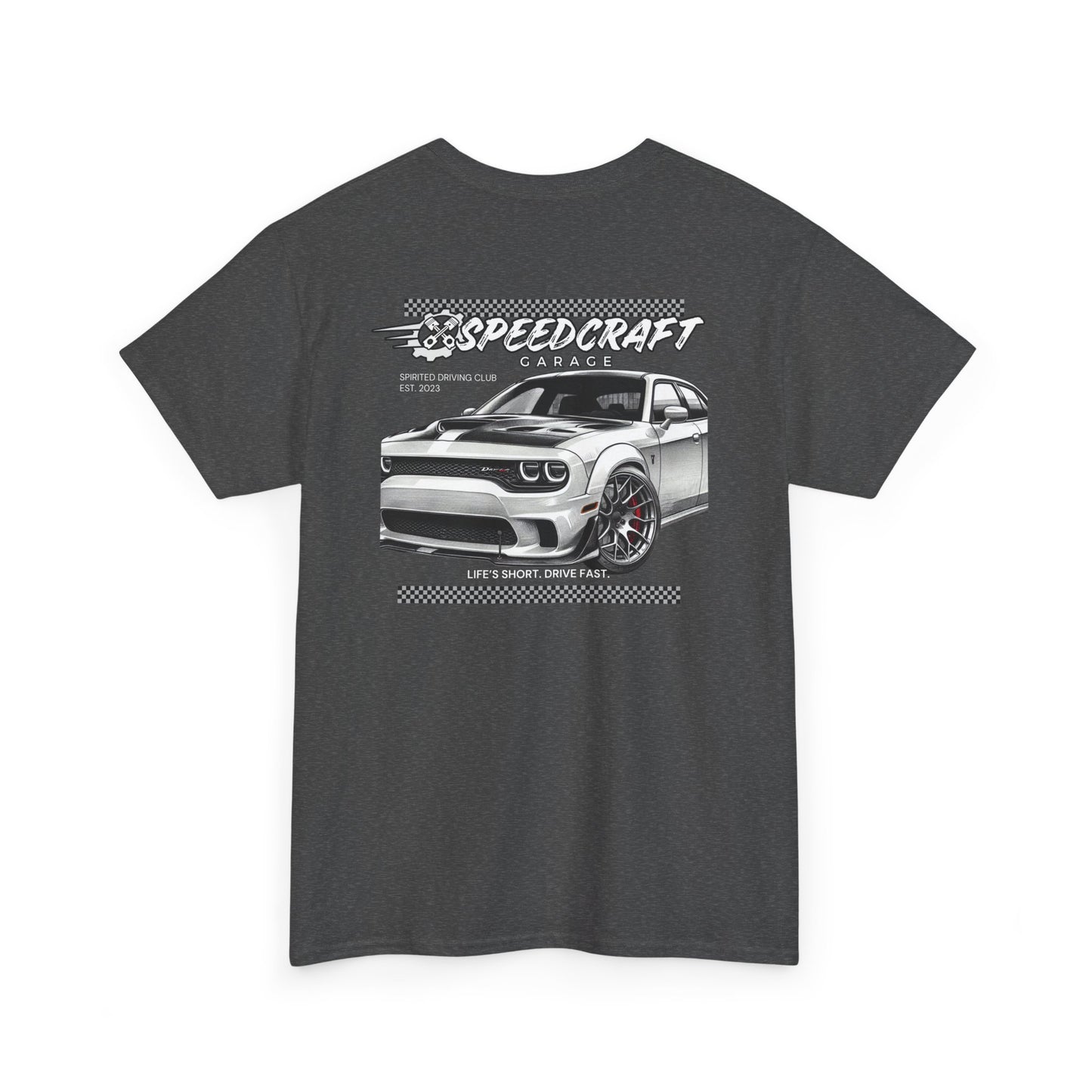 Hellcat Racing T-Shirt | Life's Short. Drive Fast.
