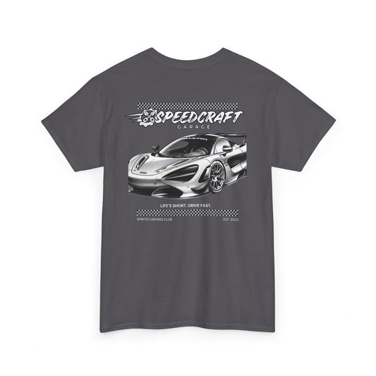 McLaren 720 Inspired Racing T-Shirt | Life's Short. Drive Fast.