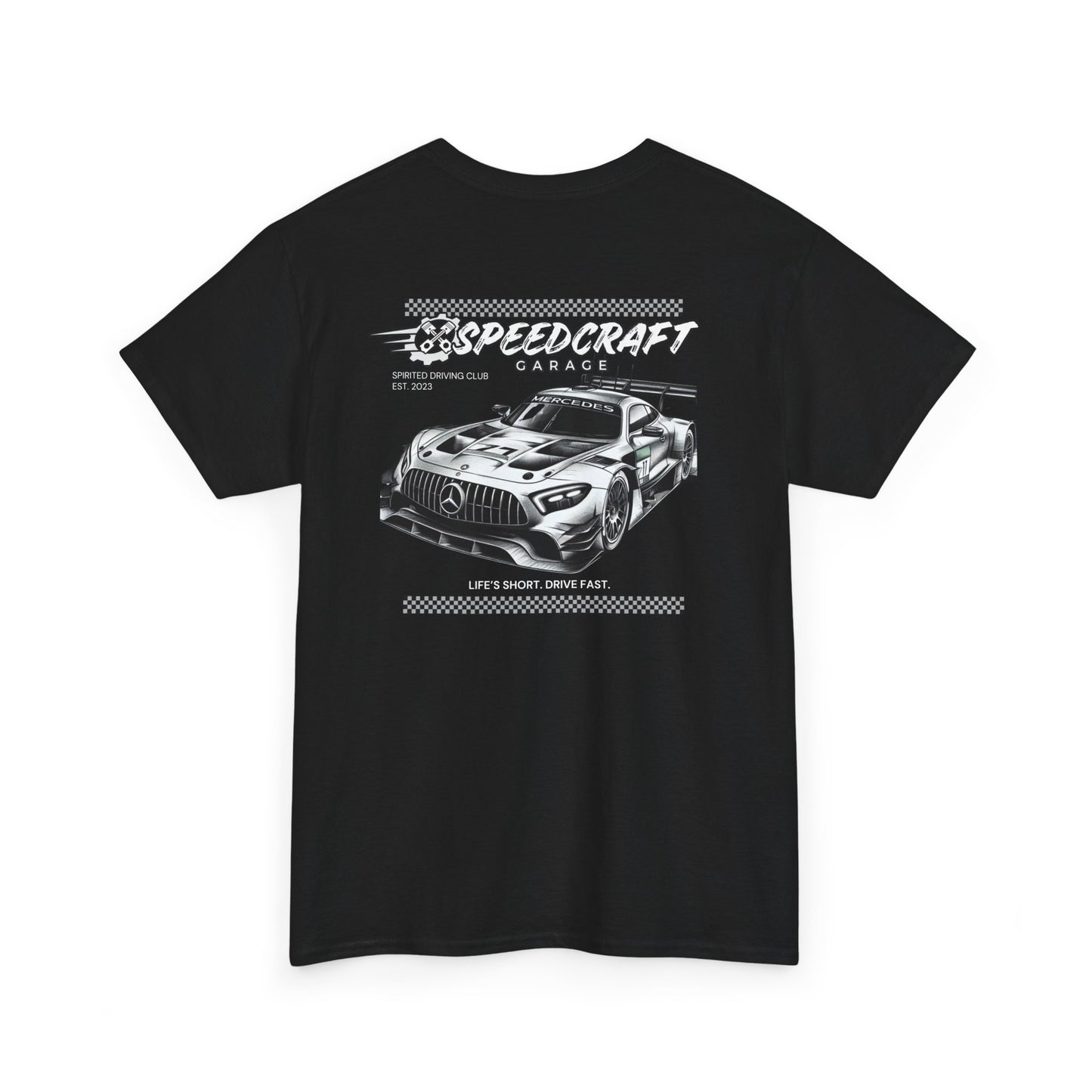 Mercedes AMG Inspired Racing T-Shirt | Life's Short. Drive Fast.