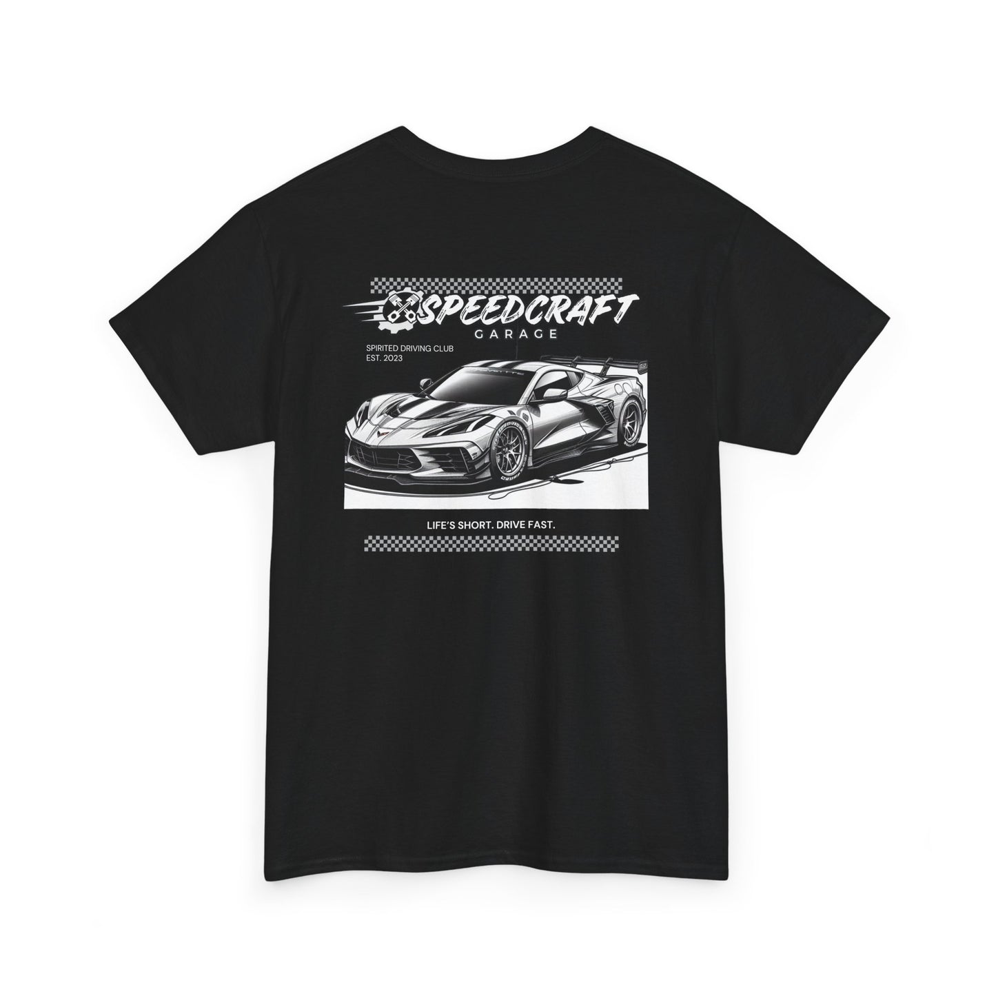 C8 Corvette Racing T-Shirt | Life's Short. Drive Fast.