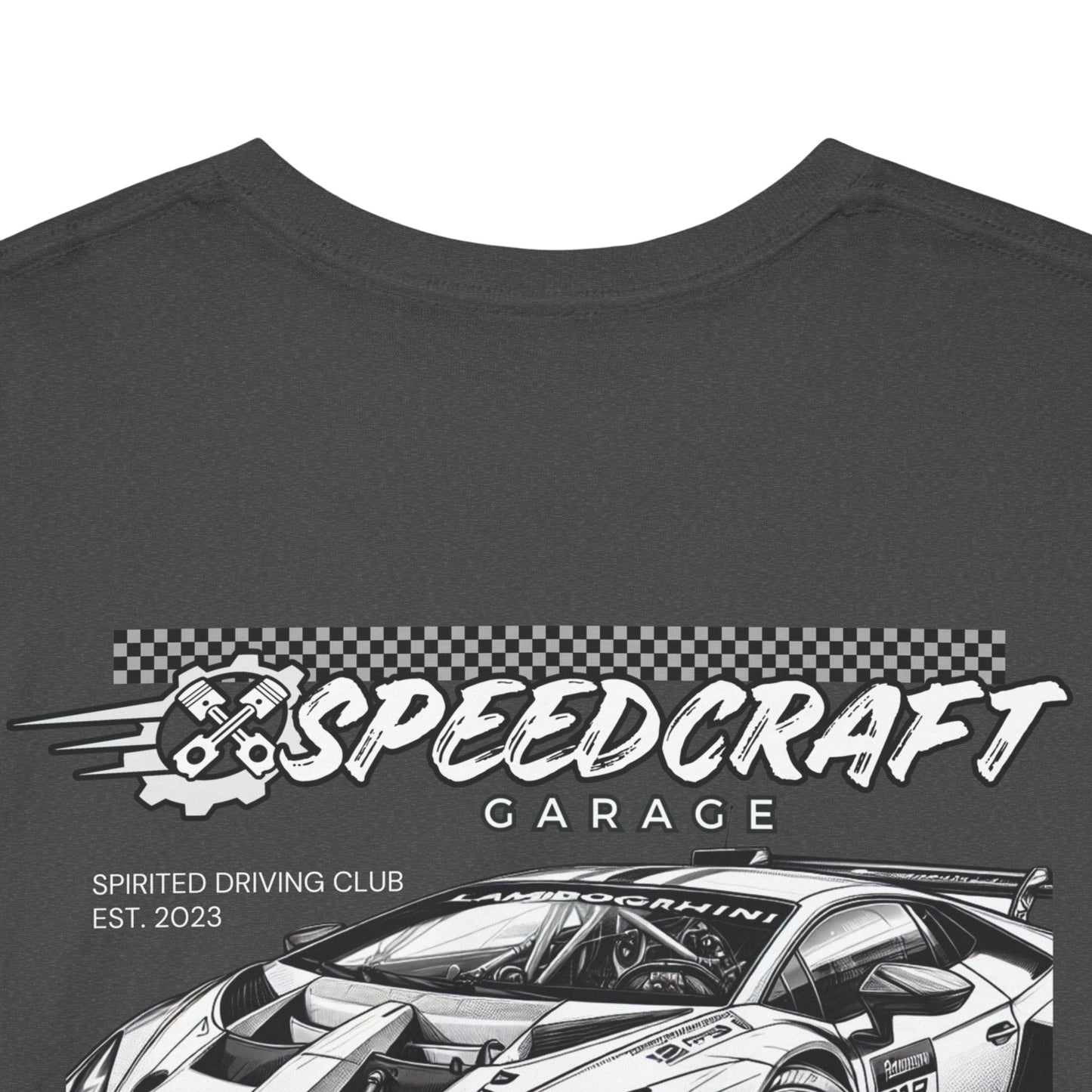 Huracan Racing T-Shirt | Life's Short. Drive Fast.