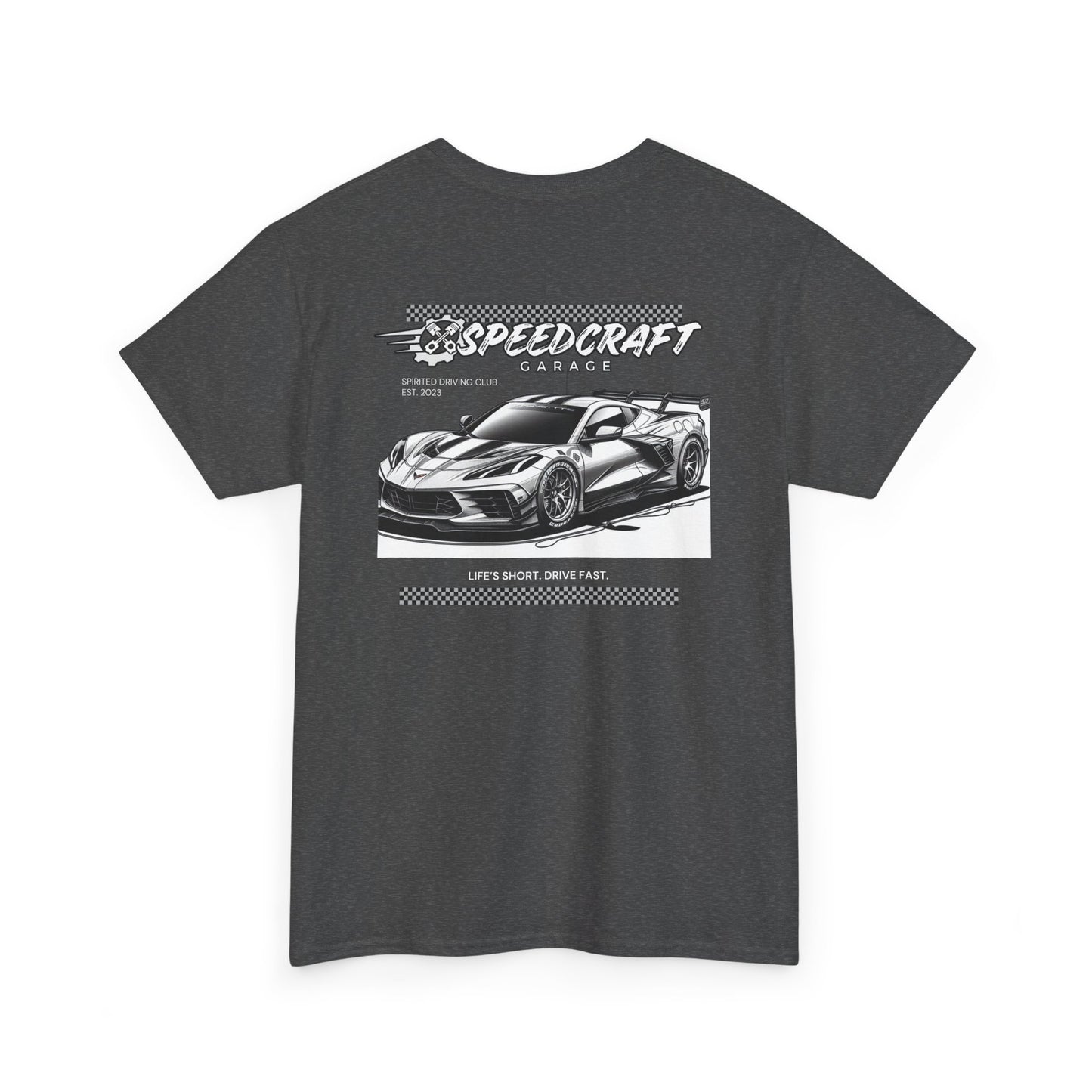 C8 Corvette Racing T-Shirt | Life's Short. Drive Fast.