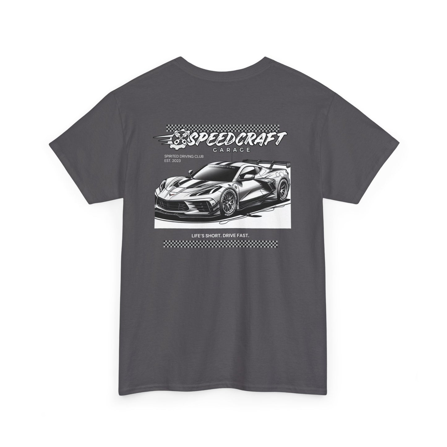 C8 Corvette Racing T-Shirt | Life's Short. Drive Fast.