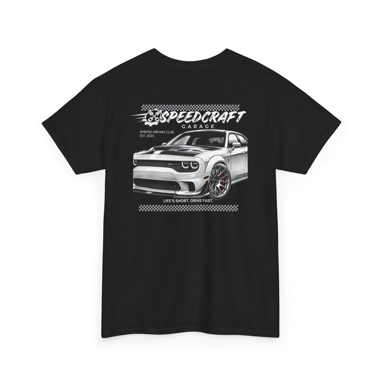 Hellcat Racing T-Shirt | Life's Short. Drive Fast.