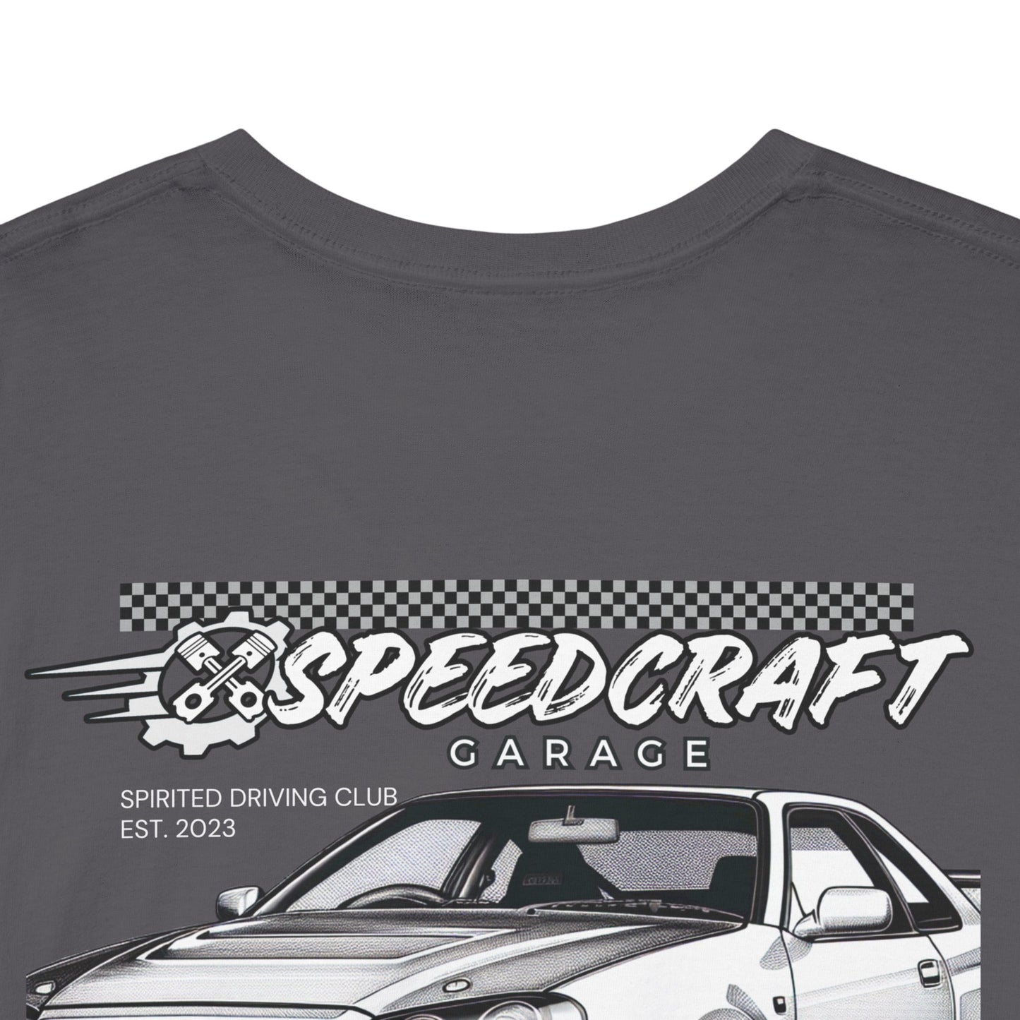 Skyline R34 Inspired Racing T-Shirt | Life's Short. Drive Fast.