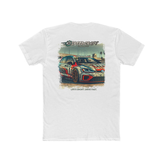 VW Golf R GTi Inspired Racing T-Shirt | Life's Short. Drive Fast.