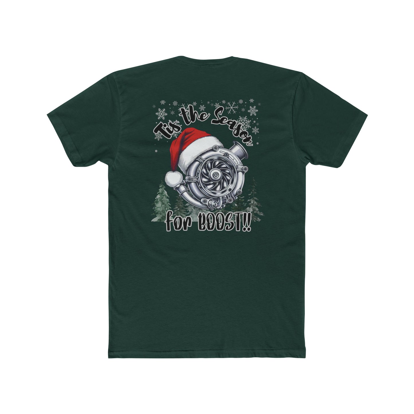 Holiday Turbo Santa Hat Car T-Shirt | Tis The Season For Boost!!