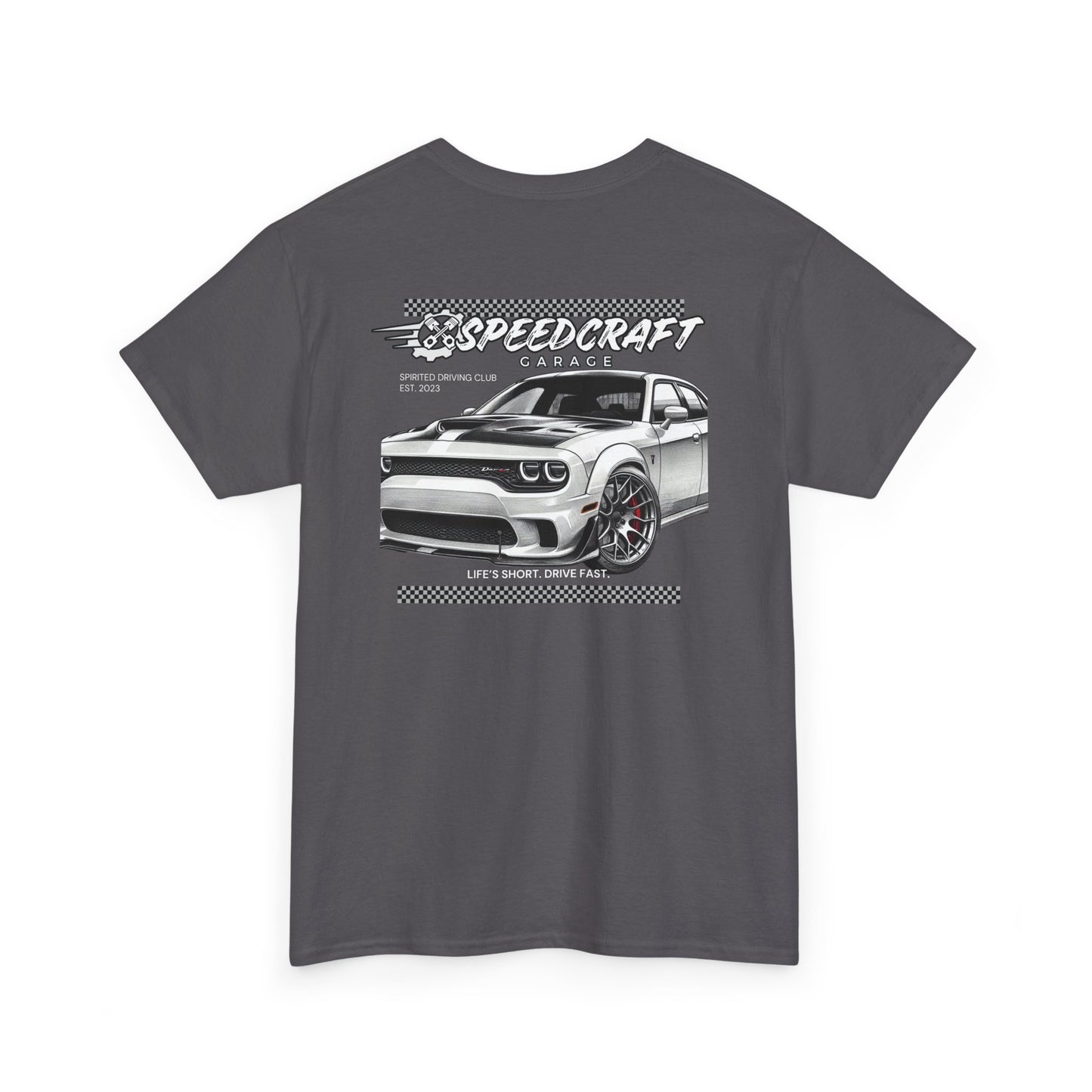 Hellcat Racing T-Shirt | Life's Short. Drive Fast.
