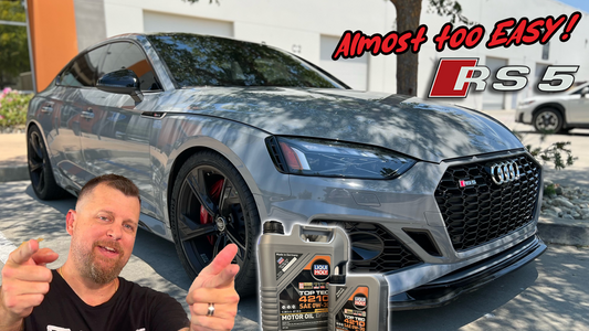 How To: Oil Change on Audi A5/S5/RS5