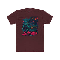 Retro JDM Night Drive T‑Shirt — Bosozoku 'Lifestyle' Neon Car Streetwear Tee