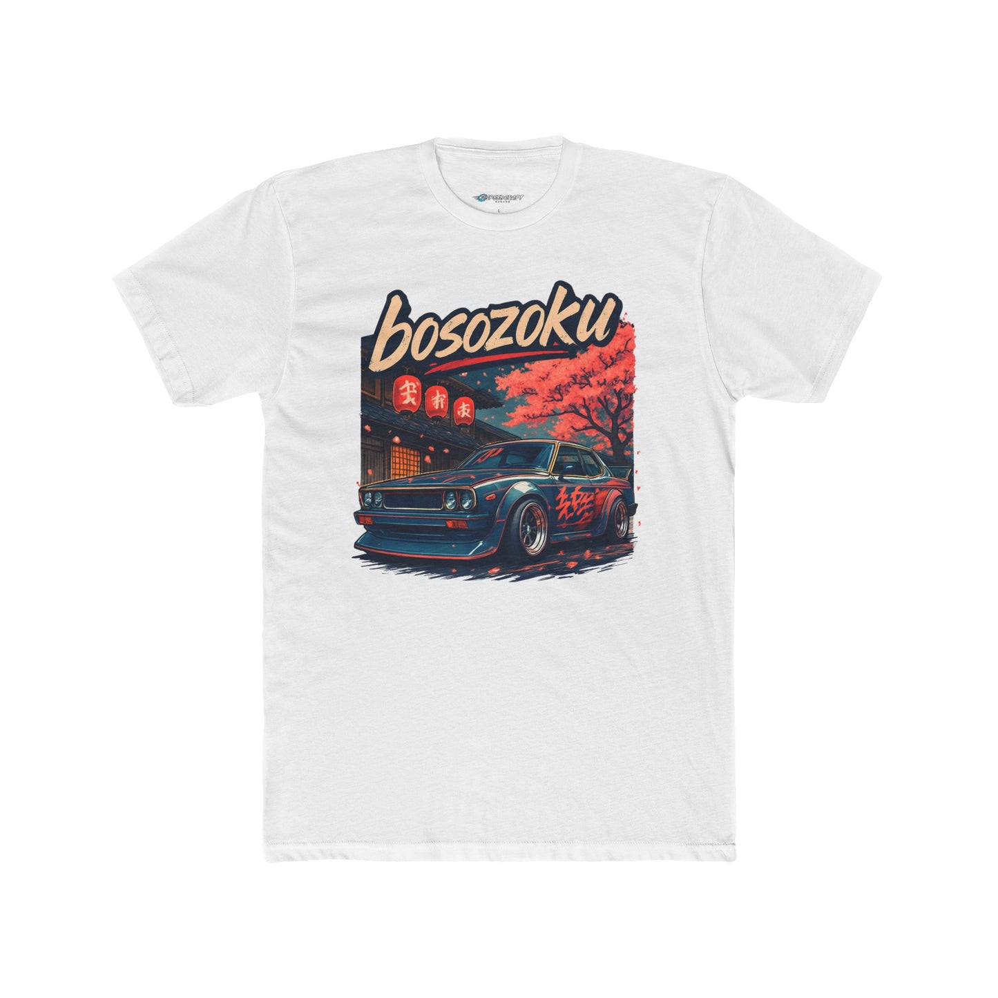 Bosozoku Car Tee — Retro Japanese Street Racing Graphic Shirt
