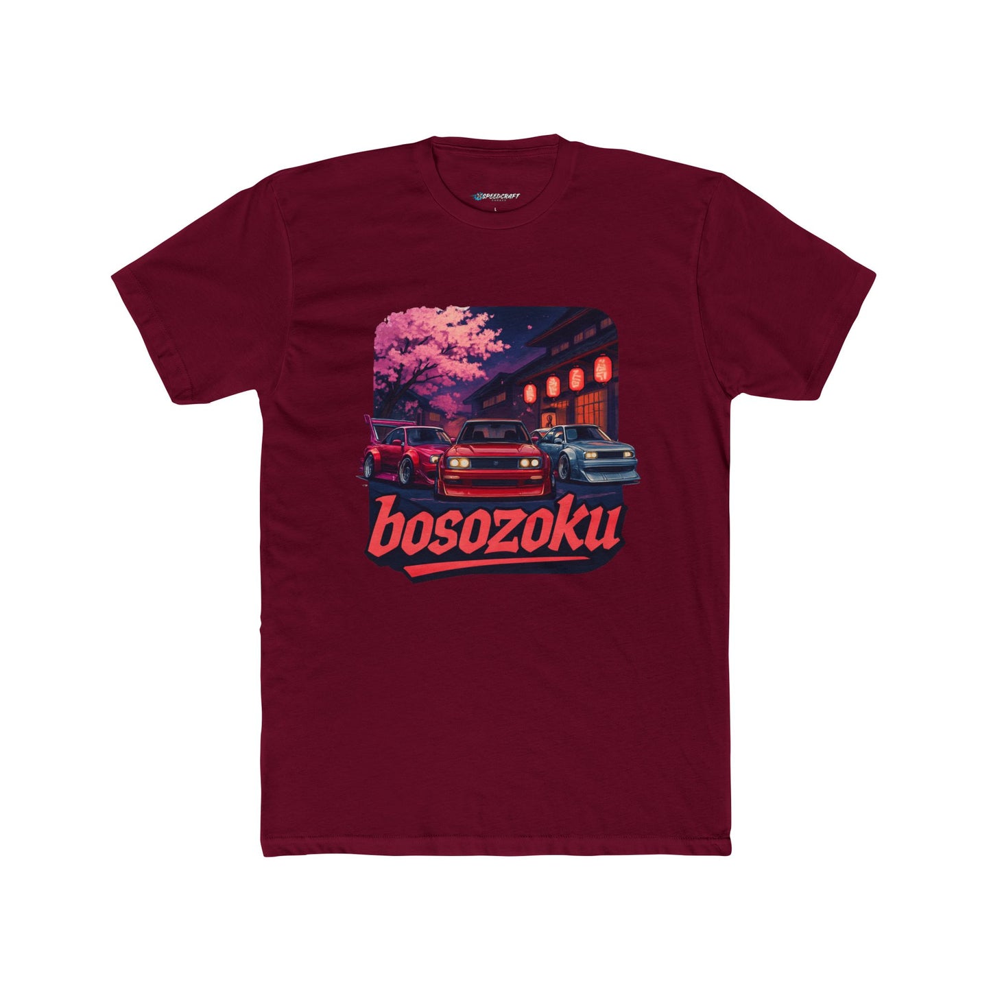 Bosozoku Night Street T‑Shirt — Vintage Japanese Car Racing Tee
