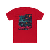 Retro JDM Night Drive T‑Shirt — Bosozoku 'Lifestyle' Neon Car Streetwear Tee