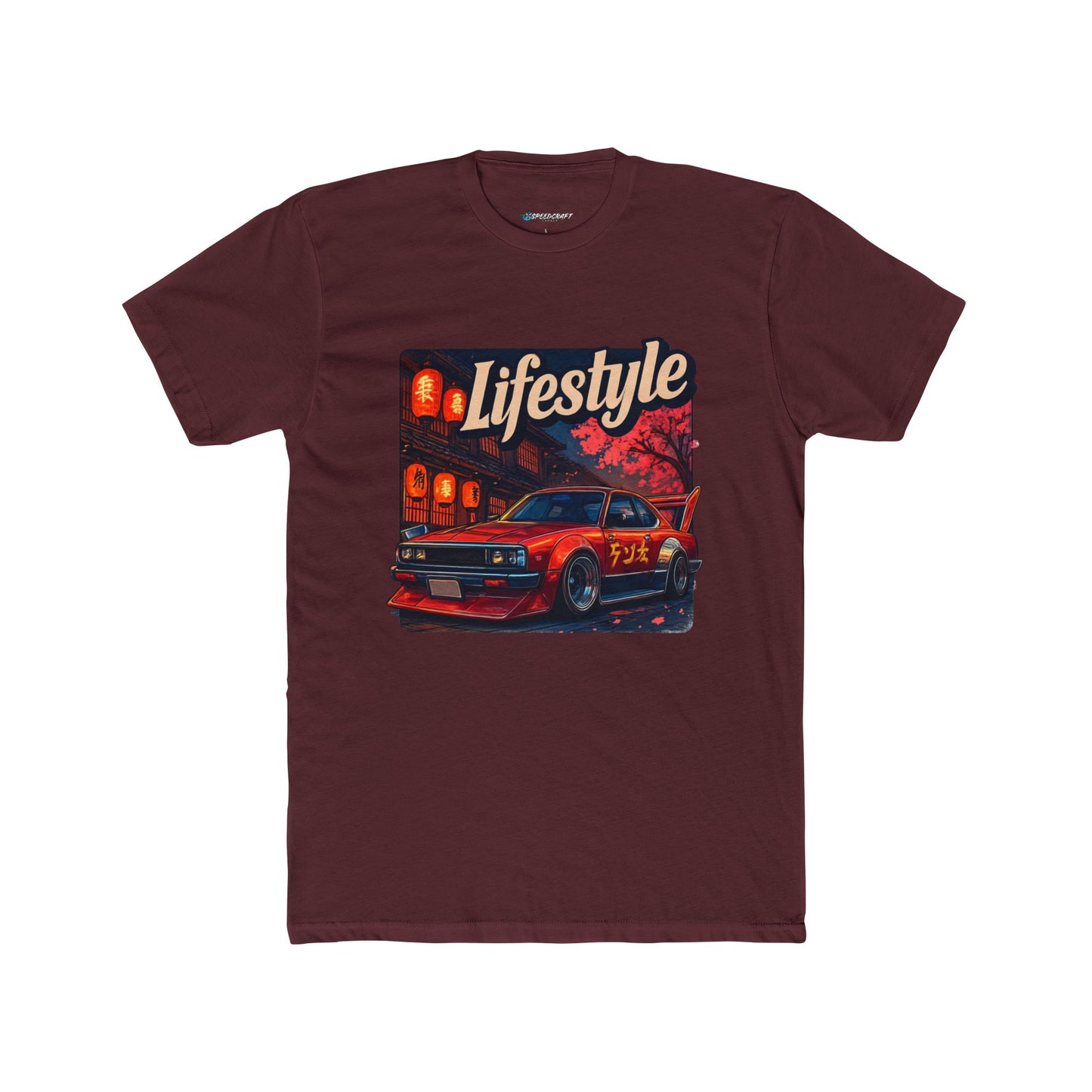 Bosozoku Lifestyle Racing Tee — Retro JDM Car Graphic Shirt