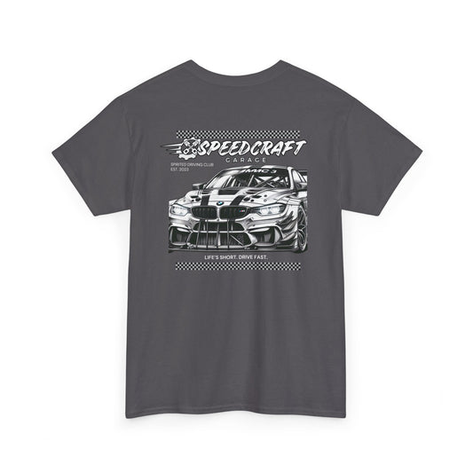 BMW M3 Inspired Racing T-Shirt  |  Life's Short. Drive Fast.