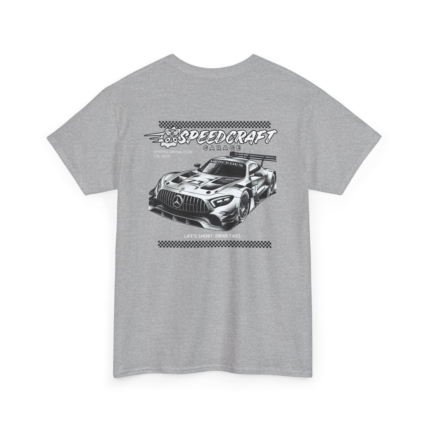 Mercedes AMG Inspired Racing T-Shirt |  Life's Short. Drive Fast.