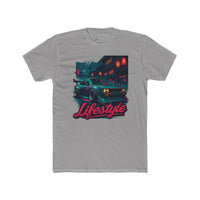 Retro JDM Night Drive T‑Shirt — Bosozoku 'Lifestyle' Neon Car Streetwear Tee