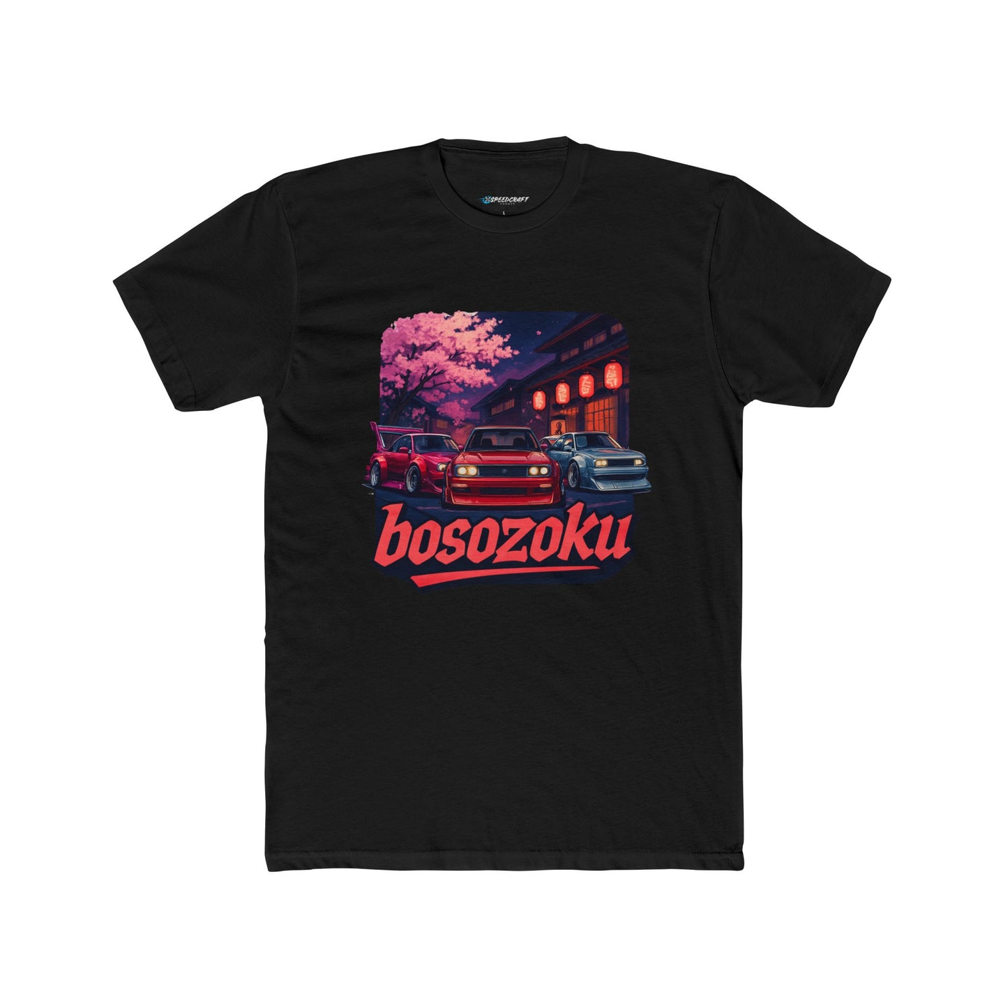 Bosozoku Night Street T‑Shirt — Vintage Japanese Car Racing Tee