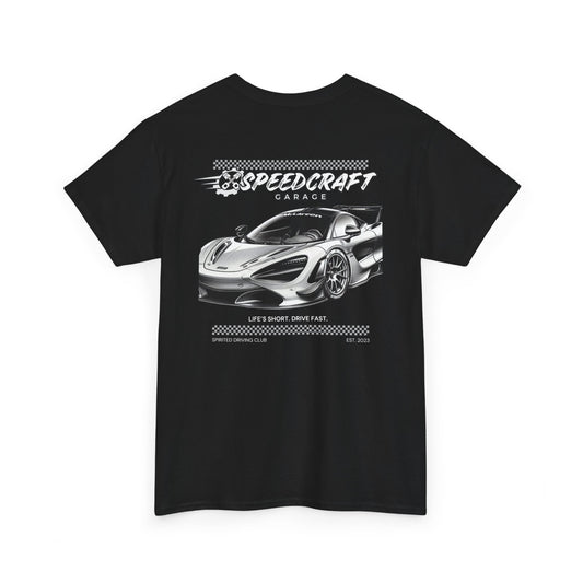 McLaren 720 Inspired Racing T-Shirt  |  Life's Short. Drive Fast.