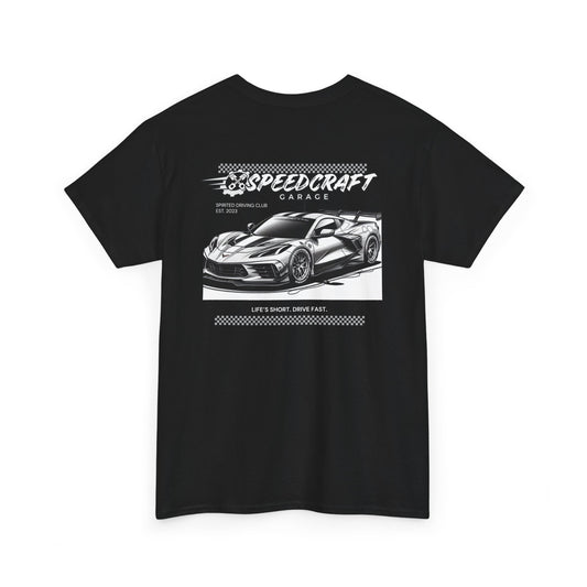 C8 Corvette Racing T-Shirt  |  Life's Short. Drive Fast.