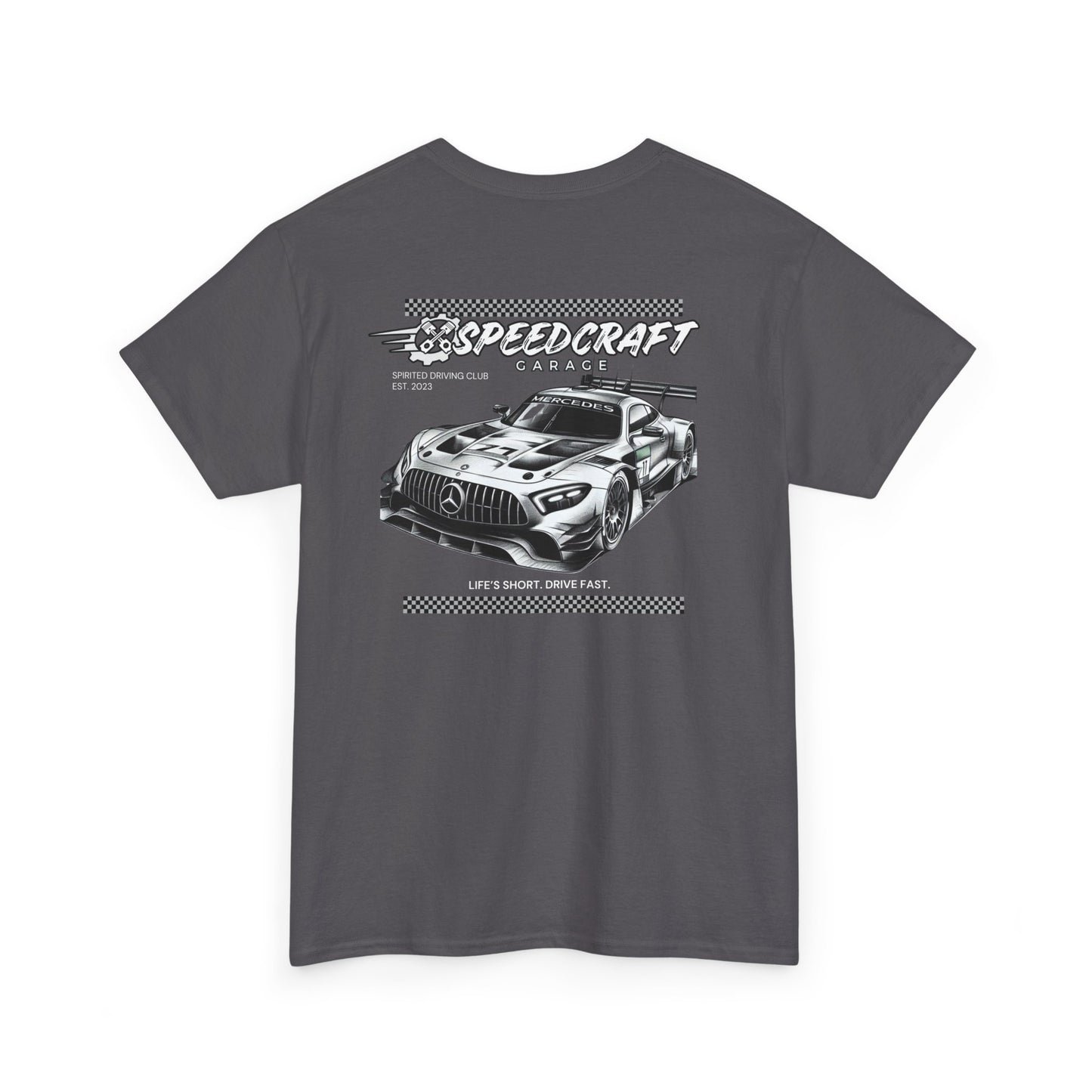 Mercedes AMG Inspired Racing T-Shirt |  Life's Short. Drive Fast.