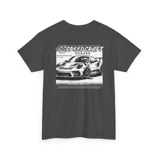 Porsche GT3 Inspired Racing T-Shirt  |  Life's Short. Drive Fast.