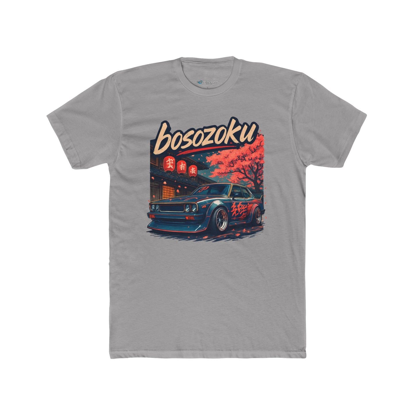 Bosozoku Car Tee — Retro Japanese Street Racing Graphic Shirt
