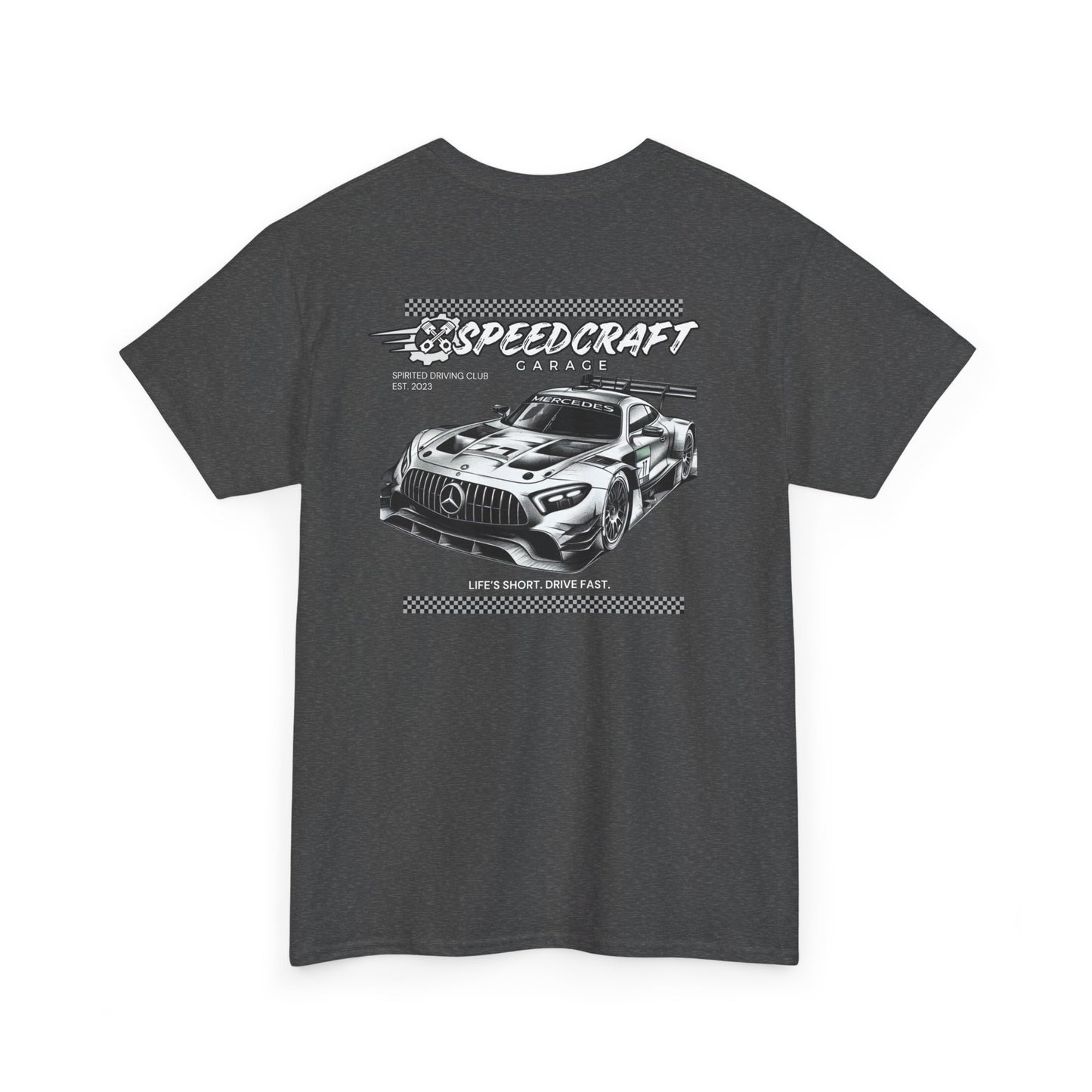 Mercedes AMG Inspired Racing T-Shirt |  Life's Short. Drive Fast.