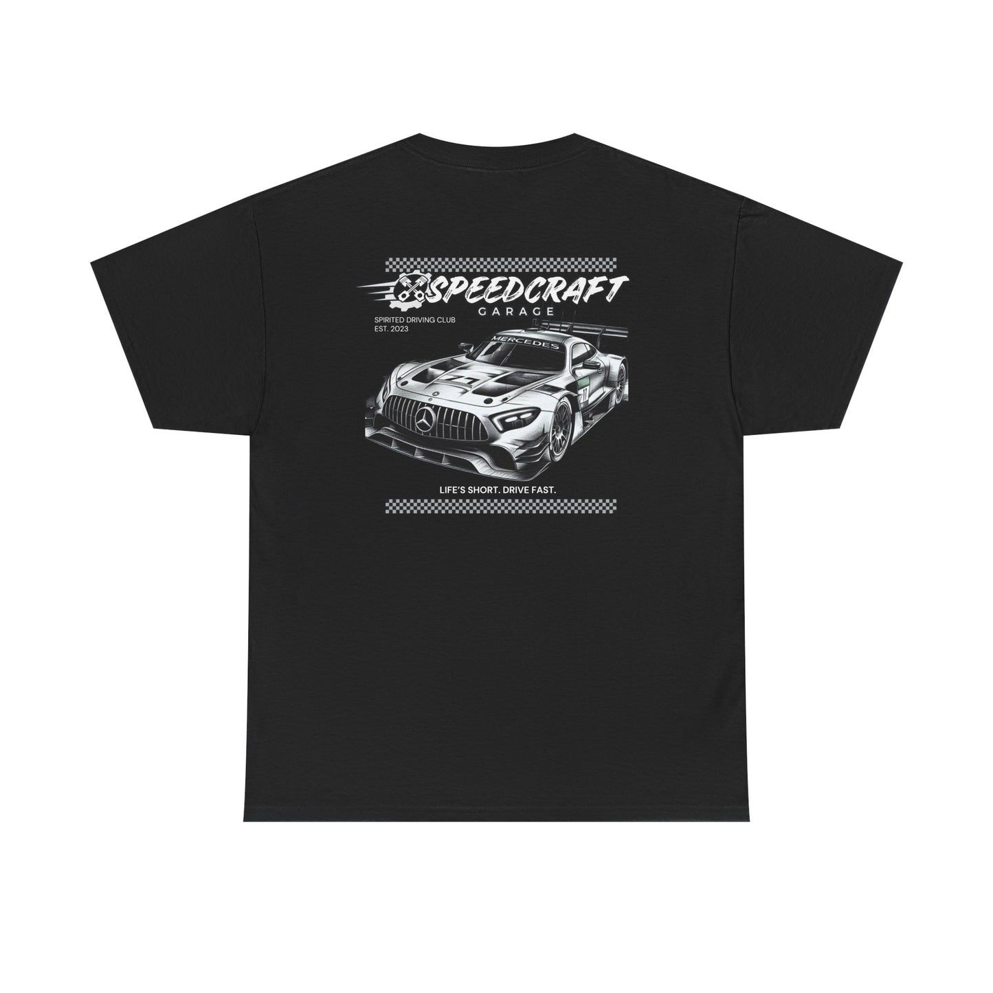 Mercedes AMG Inspired Racing T-Shirt |  Life's Short. Drive Fast.