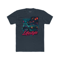Retro JDM Night Drive T‑Shirt — Bosozoku 'Lifestyle' Neon Car Streetwear Tee