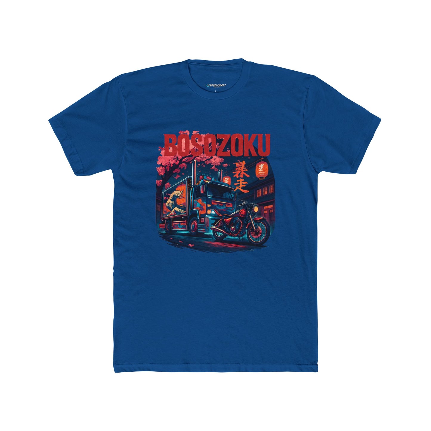 Bosozoku Night Ride T-Shirt — Retro Japanese Motorcycle Club Tee