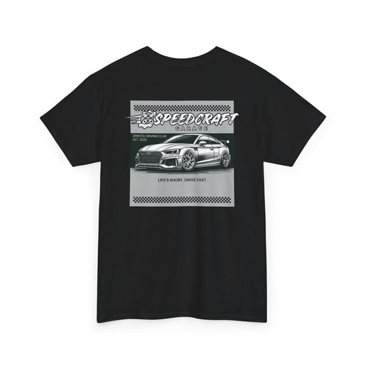 Life's Short. Drive Fast.  RS5 Themed Racing T-Shirt