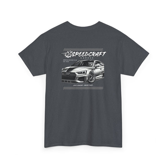 RS5 Racing T-Shirt  |  Life's Short. Drive Fast.