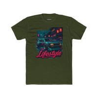 Retro JDM Night Drive T‑Shirt — Bosozoku 'Lifestyle' Neon Car Streetwear Tee