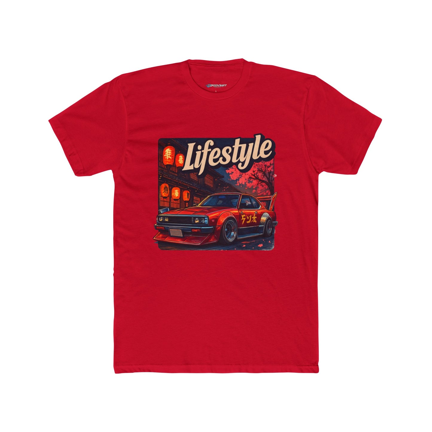 Bosozoku Lifestyle Racing Tee — Retro JDM Car Graphic Shirt