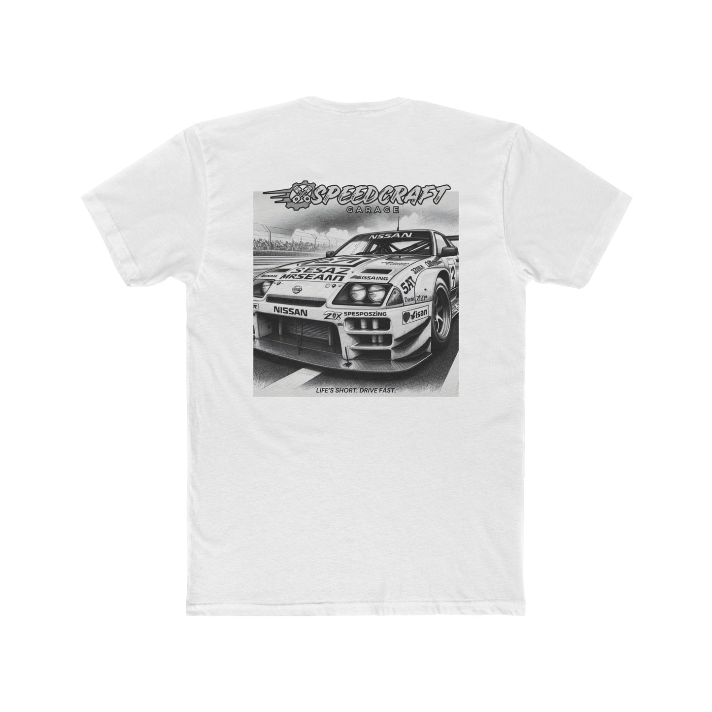 300ZX Inspired Race Car T-Shirt  |  Life's Short Drive Fast!!