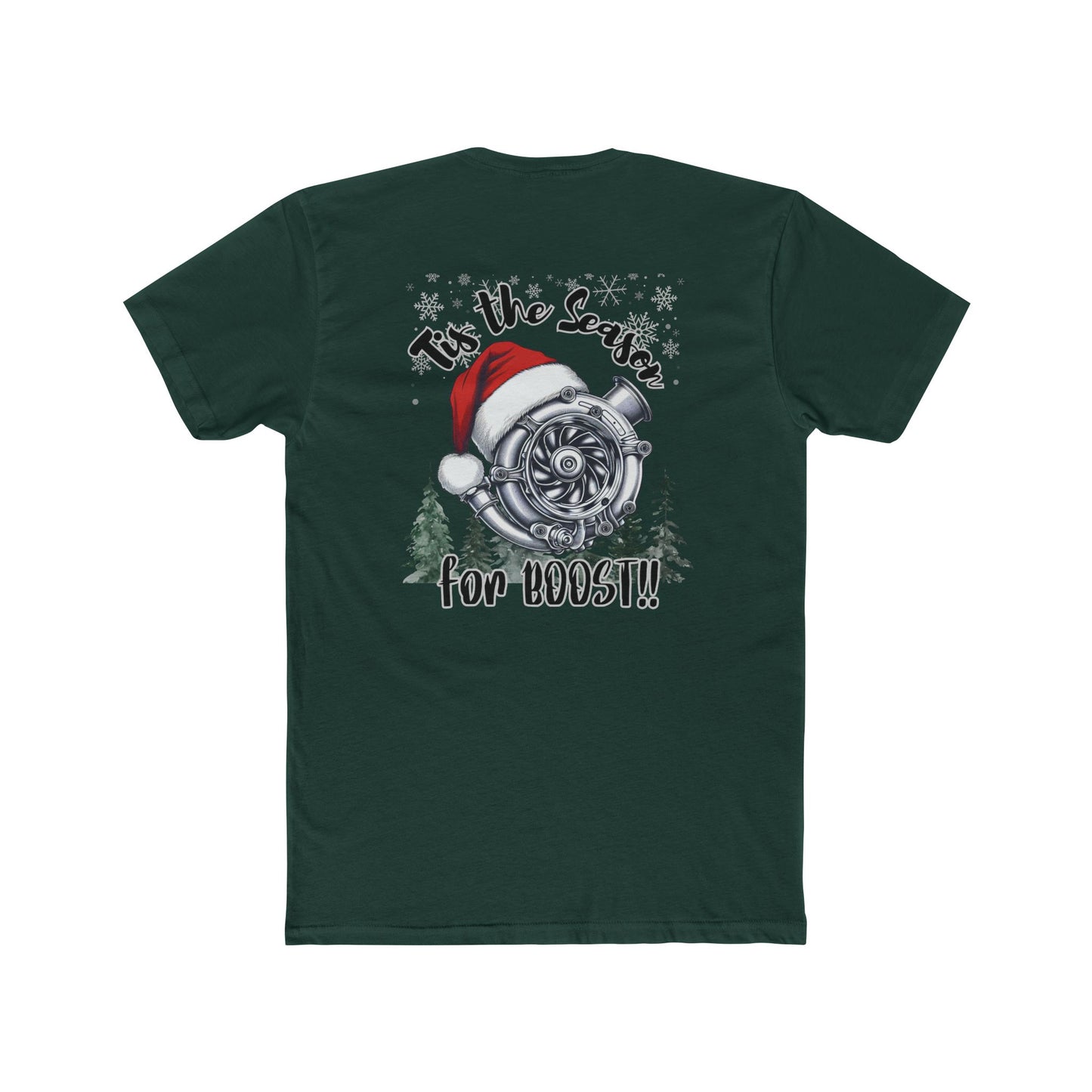 Holiday Turbo Santa Hat Car T-Shirt  |  Tis The Season For Boost!!
